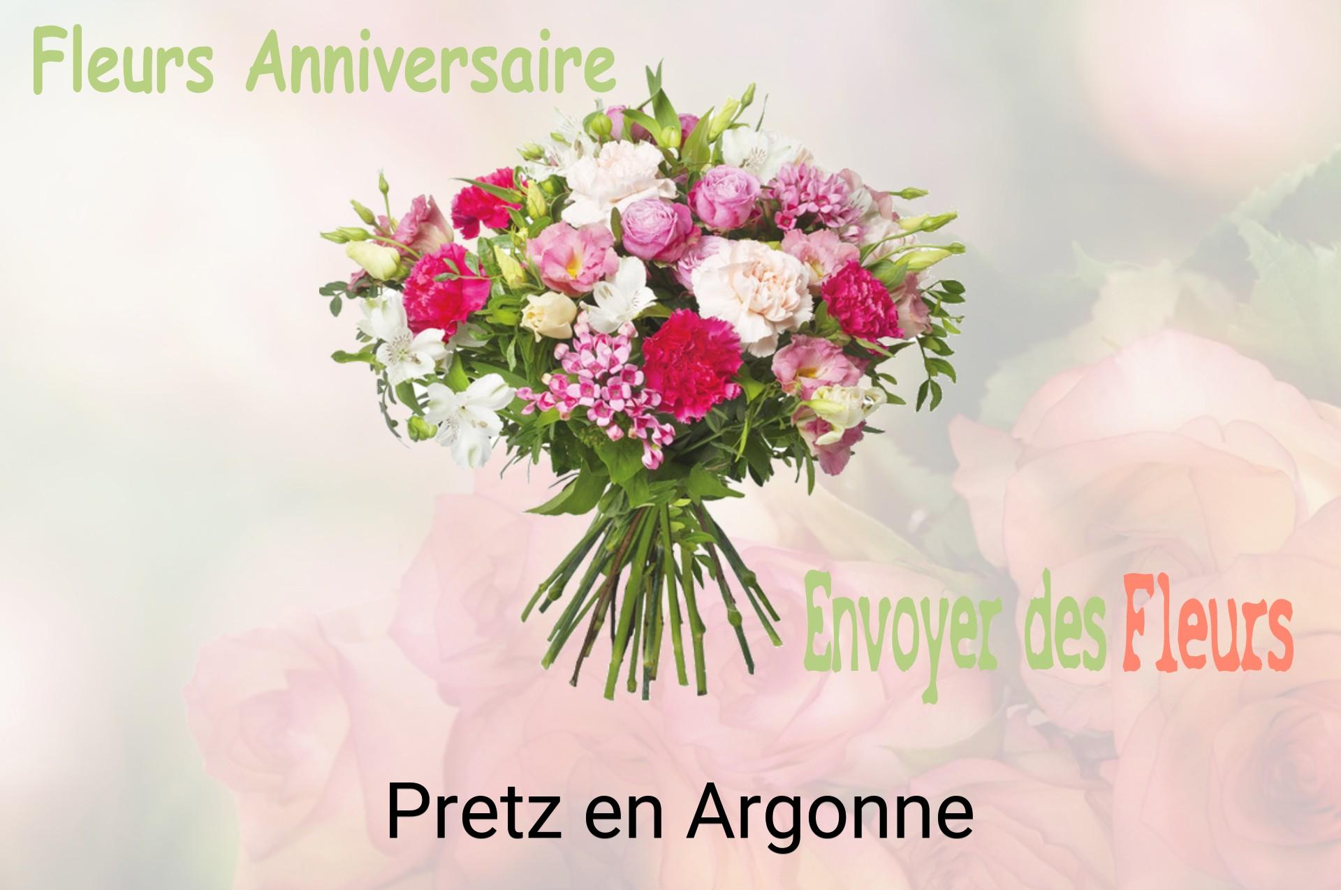 Bouquet de fleurs d’anniversaire livré à Pretz-en-Argonne