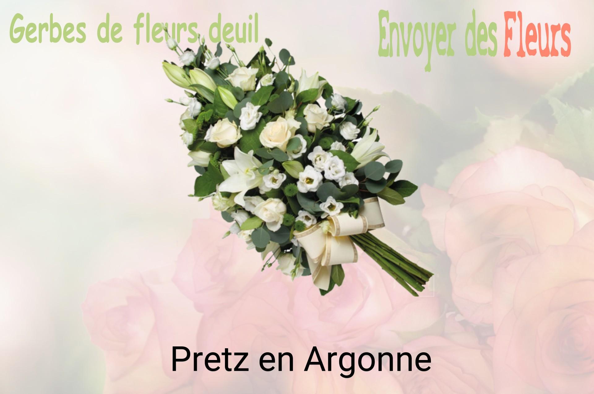 Gerbe de fleurs de deuil livrée à Pretz-en-Argonne