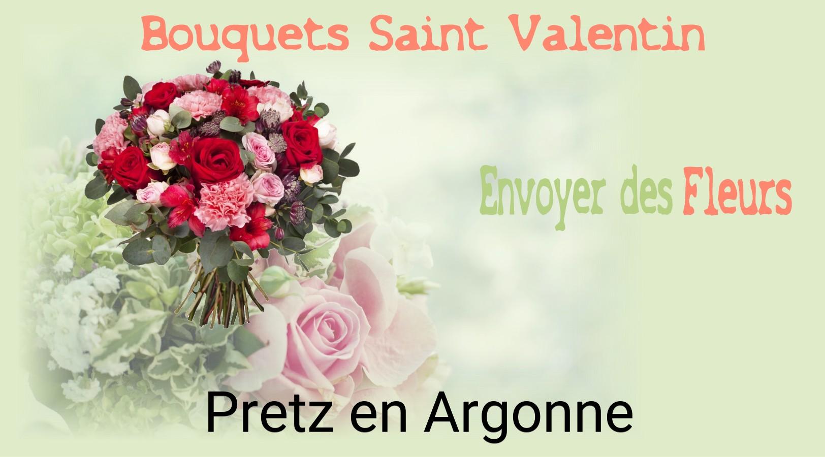Roses de Saint-Valentin livrées à Pretz-en-Argonne
